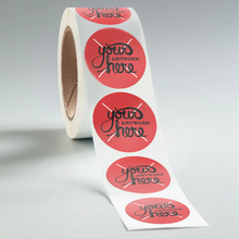 Load image into Gallery viewer, Circle BOPP Roll Labels-2