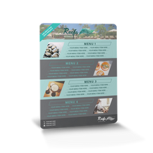 Load image into Gallery viewer, Waterproof Bar Menus