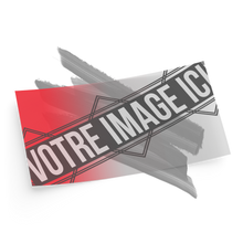 Load image into Gallery viewer, Autocollants électrostatiques rectangulaires transparents