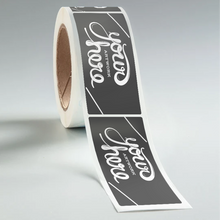 Load image into Gallery viewer, Rectangle Paper Roll Labels