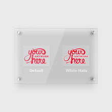 Load image into Gallery viewer, Clear Round Corner Square Static Clings