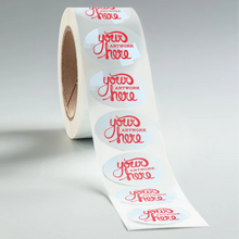 Load image into Gallery viewer, Clear Oval BOPP Roll Labels-2
