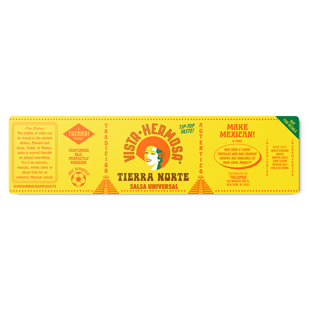 Table Salsa Label: Tierra Norte - 7