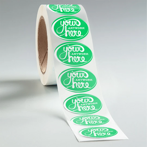 12 oz Bottle Labels - Oval