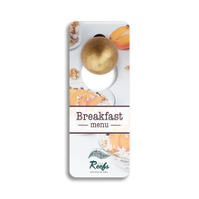 Load image into Gallery viewer, Menu Door Knob Hangers
