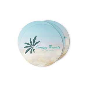 Branded Circle Coasters