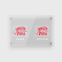 Load image into Gallery viewer, Clear Round Corner Rectangle Decals
