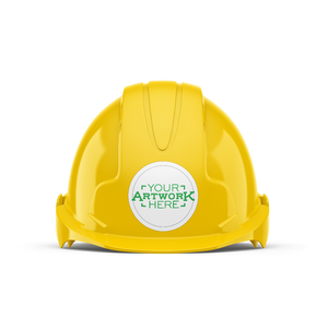 Circle Hard Hat Decals