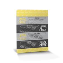 Load image into Gallery viewer, Plastic Menus
